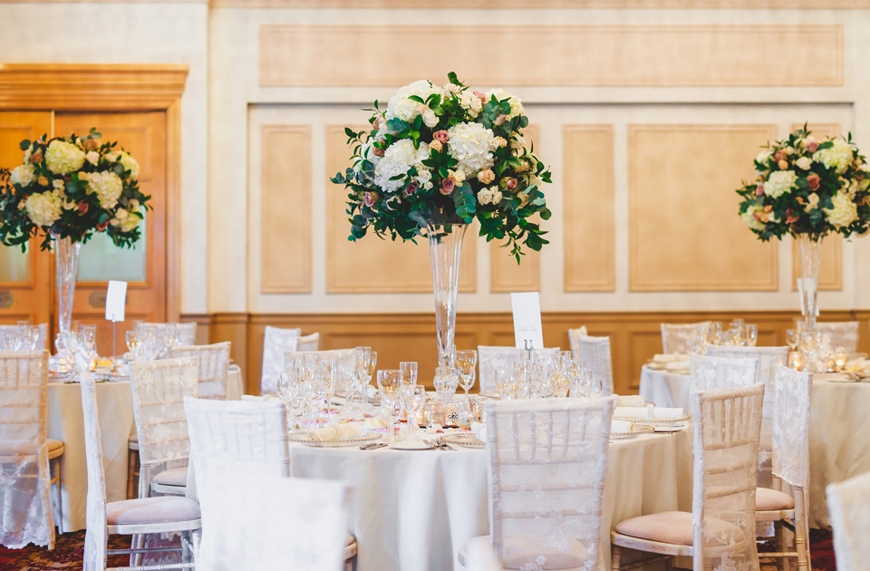 Stephanie Saunders Luxury Floral Design, Alison and Kris's wedding, James Rouse Photography, Down Hall